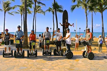 Tour autoguiado en scooter autoequilibrado en Waikiki